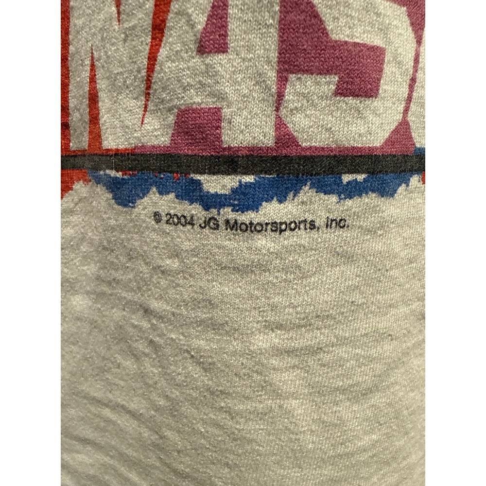 Vintage 2004 Jimmie Johnson NASCAR Tour Series T-Shirt Mens XL Delta Pro Weight - Picture 4 of 4